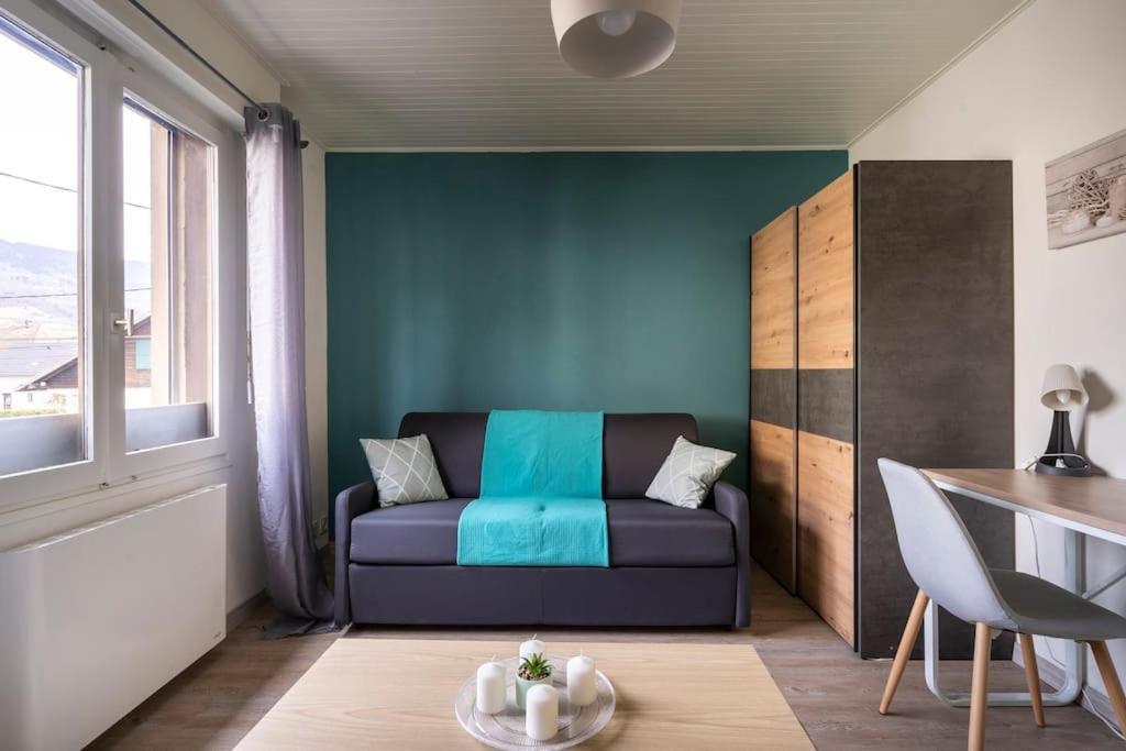 Studio Cosy Proche Du Centre + Parking Gratuit Cluses Zewnętrze zdjęcie